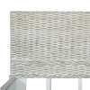 Sängynrunko harmaa luonnollinen rottinki 160x200 cm