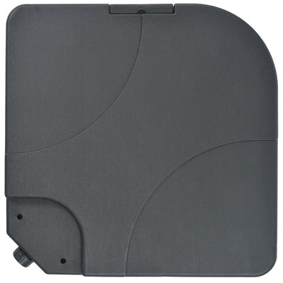 Antrasiitti aurinkovarjo siirrettävällä jalalla Lisaveta