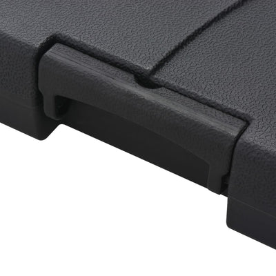 Vihreä aurinkovarjo siirrettävällä jalalla Emilea