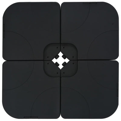 Vihreä aurinkovarjo siirrettävällä jalalla Emilea