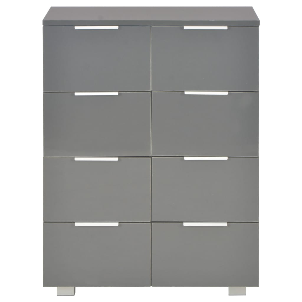 Harmaa senkki Terrie 60x35x80cm (puinen)