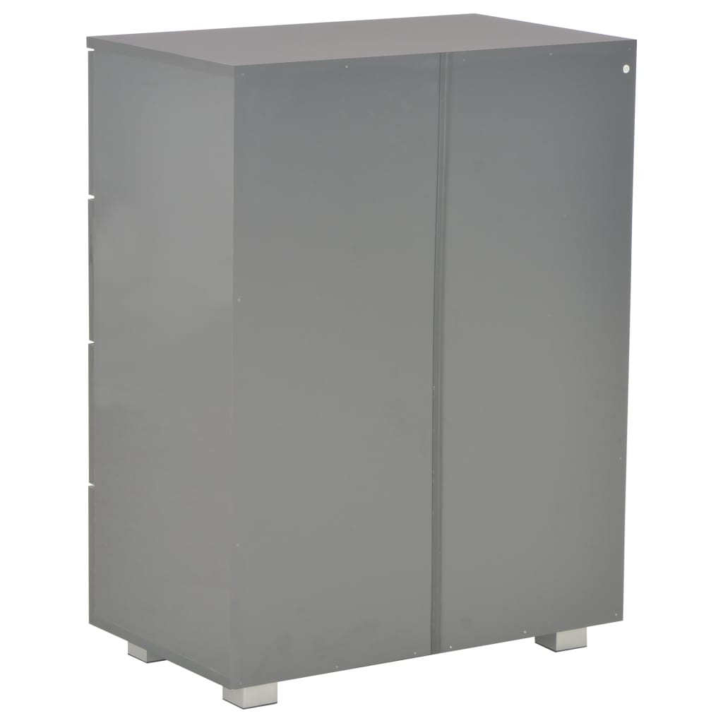 Harmaa senkki Terrie 60x35x80cm (puinen)