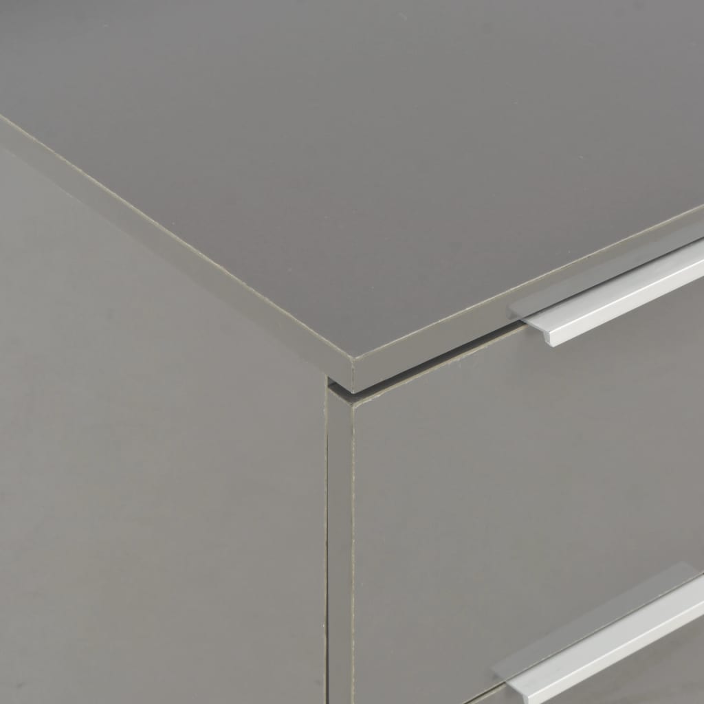 Harmaa senkki Terrie 60x35x80cm (puinen)