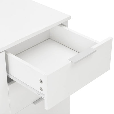Senkki korkeakiilto valkoinen 107x35x80,5 cm