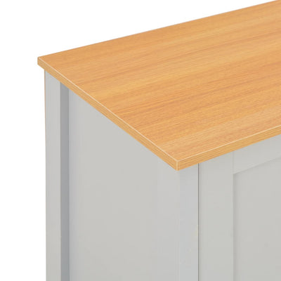 TV-taso harmaa 120x39x58 cm