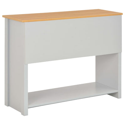 Konsolipöytä harmaa 97x35x76 cm