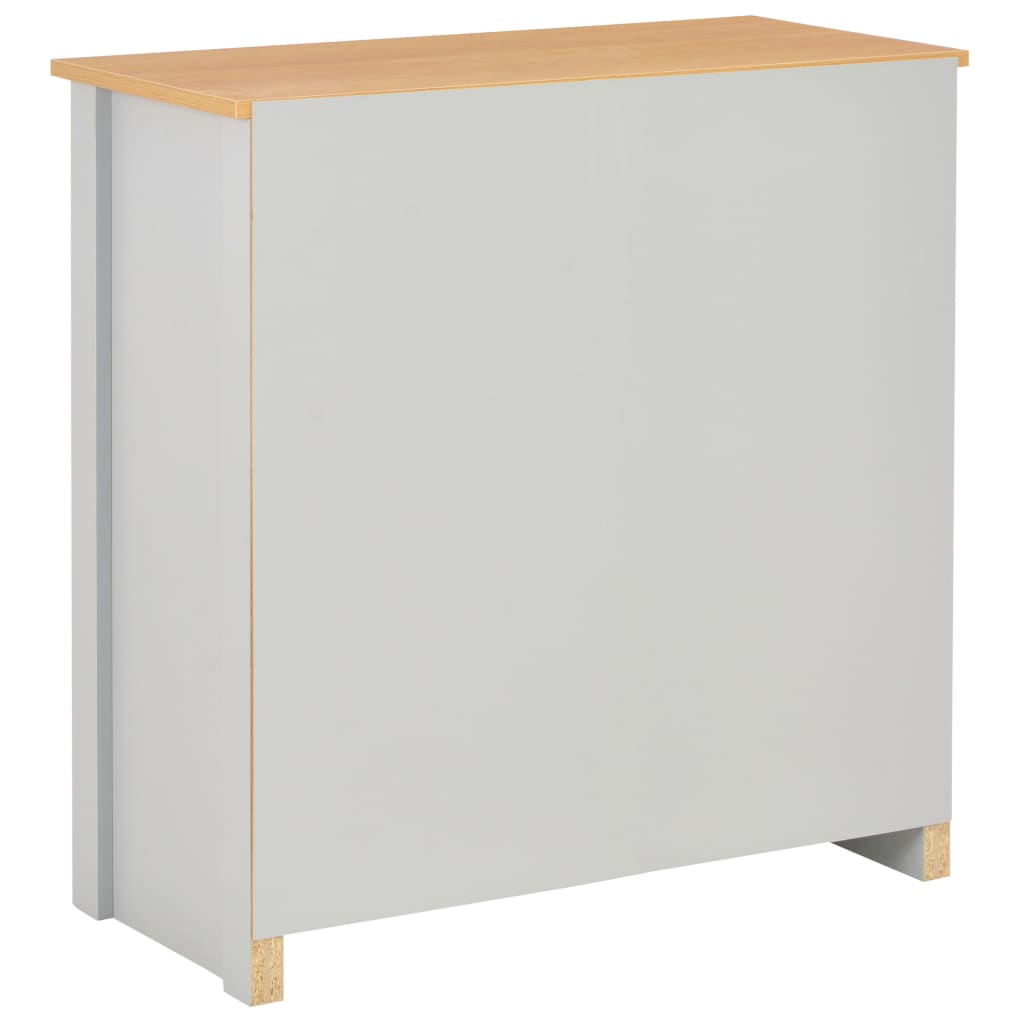 Harmaa senkki Tomita 79x35x81cm
