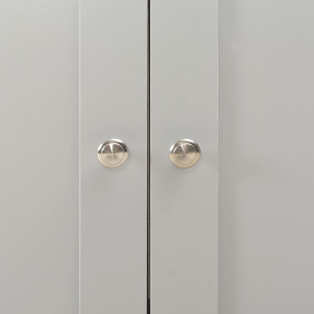 Harmaa senkki Tomita 79x35x81cm