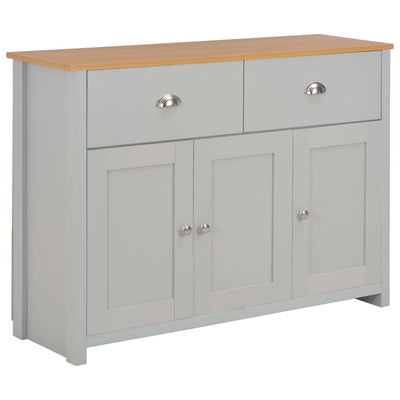 Senkki harmaa 112x35x81 cm