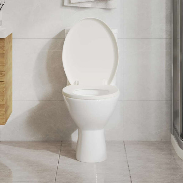 Soft-close WC-istuin pikakiinnityksellä valkoinen