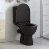 Soft-close WC-istuin pikakiinnityksellä musta