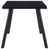 Musta ruokapöytä Canel 180x90x75cm (karkaistu lasi)