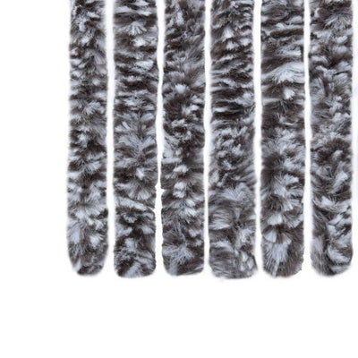 Ruskea ja beige hyönteisverho Septilici 56x185cm (chenille)