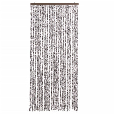 Ruskea ja beige hyönteisverho Septilici 90x220cm (chenille)