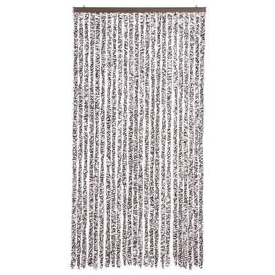 Ruskea ja beige hyönteisverho Septilici 100x220cm (chenille)