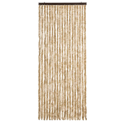Beige hyönteisverho Septilici 56x185cm (chenille)