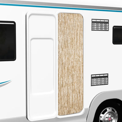 Beige hyönteisverho Septilici 56x185cm (chenille)