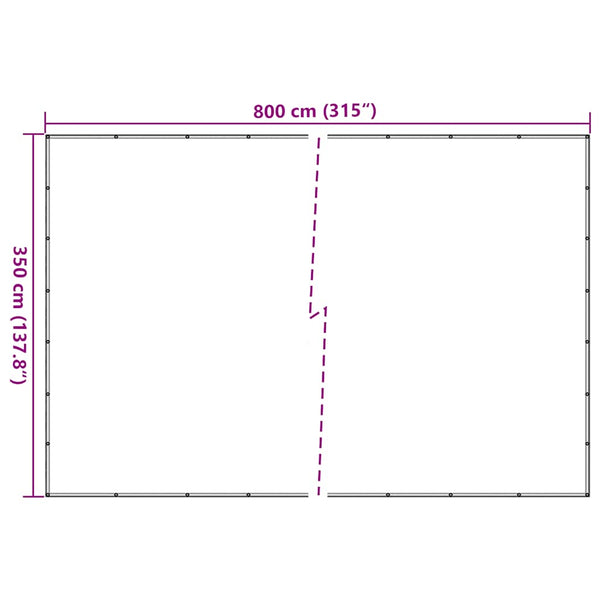 Konttiverkko HDPE 3,5x8 m musta