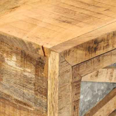 Konsolipöytä 110x30x76 cm täysi mangopuu