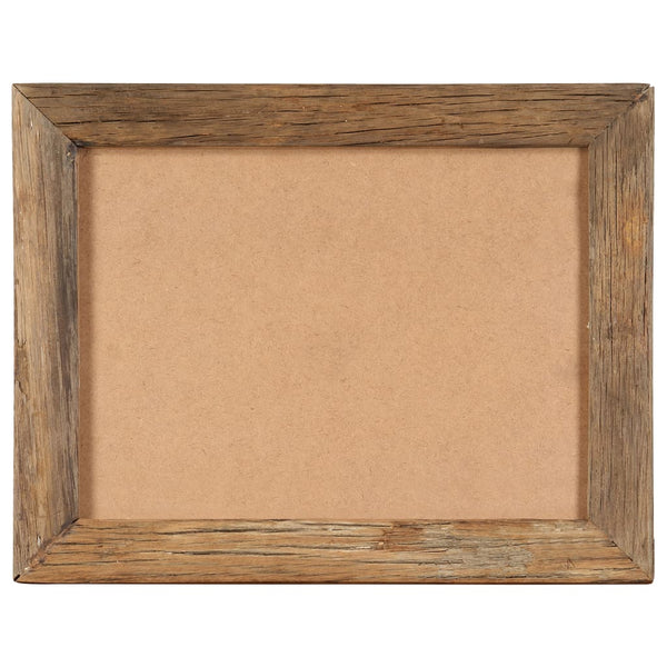 Valokuvakehykset 2 kpl 34x40 cm täysi kierrätetty puu ja lasi