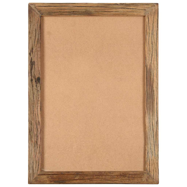 Valokuvakehykset 2 kpl 40x50 cm täysi kierrätetty puu ja lasi