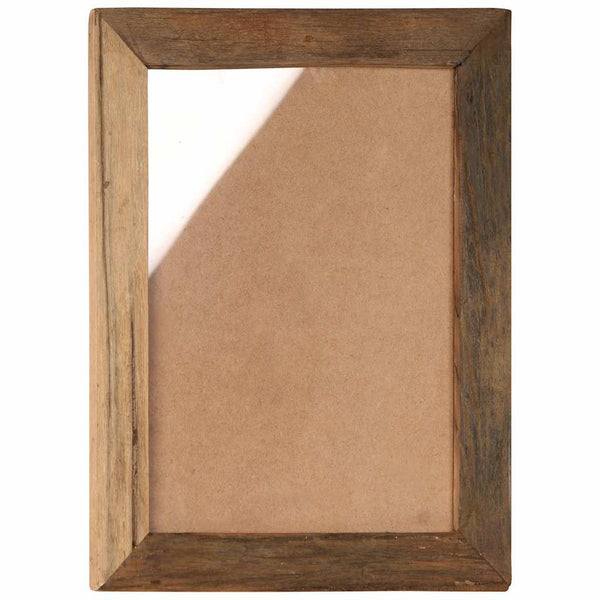 Valokuvakehykset 2 kpl 40x50 cm täysi kierrätetty puu ja lasi