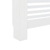 Lämpöpatterin suoja MDF 112x19x81,5 cm valkoinen