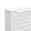 Lämpöpatterin suoja MDF 152x19x81,5 cm valkoinen