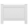 Lämpöpatterin suoja MDF 112x19x81,5 cm valkoinen
