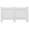 Lämpöpatterin suoja MDF 152x19x81,5 cm valkoinen