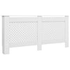 Lämpöpatterin suoja MDF 172x19x81,5 cm valkoinen