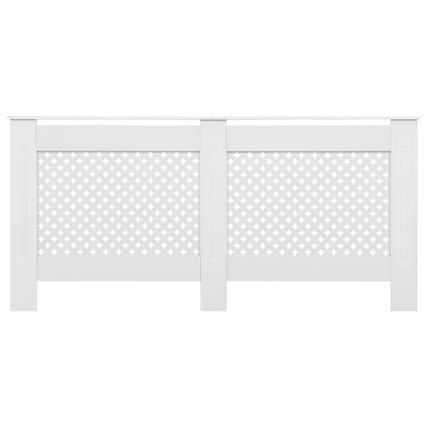 Valkoinen lämpöpatterin suoja Constantuin 172x19x81,5cm (mdf)