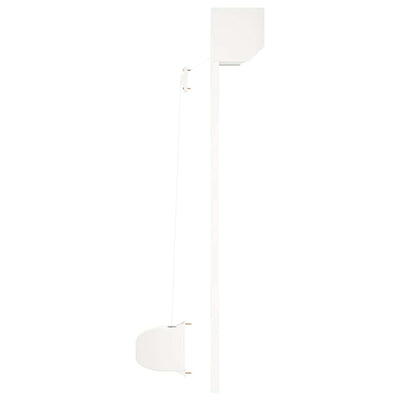 Valkoinen rullakaihdin Tudore 100x100cm (alumiini)