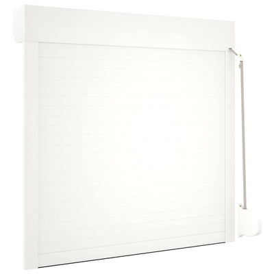 Valkoinen rullakaihdin Tudore 100x100cm (alumiini)