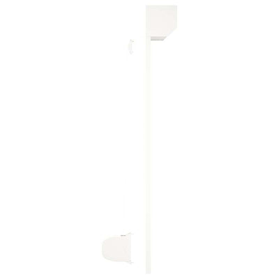 Valkoinen rullakaihdin alumiini Tudore 100x130cm