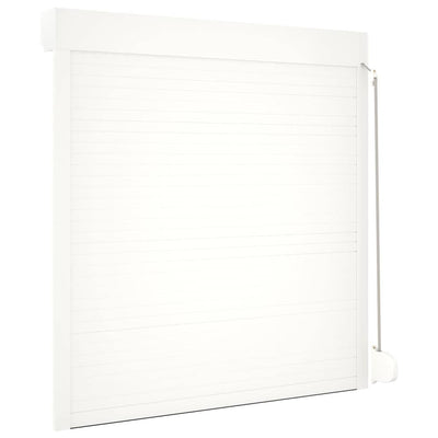 Valkoinen rullakaihdin alumiini Tudore 130x140cm