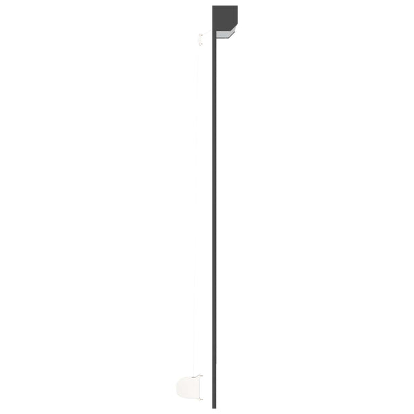 Rullakaihdin Antrasiitti 110 x 220 cm Alumiini ja polyuretaani