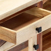TV-taso 120x30x40 cm kierrätetty täyspuu