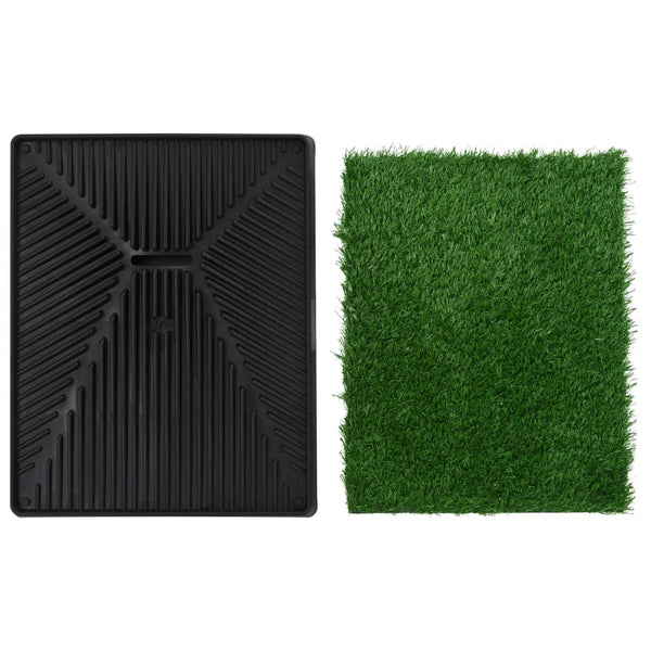Vihreä lemmikkivessat Meleiam 63x50x7cm (2 kpl alusta ja keinonurmi wc)