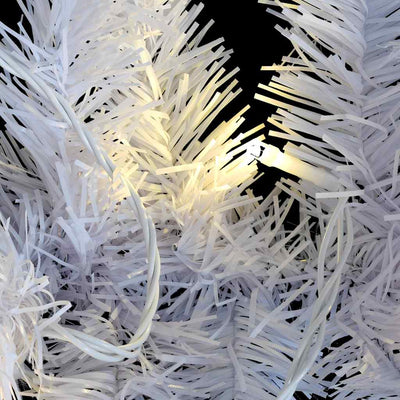 Valkoinen jouluköynnös led-valoilla Gerocs 20 m