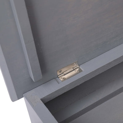 Harmaa kenkäkaappi Varvara 50x28x58cm (keisaripuu)