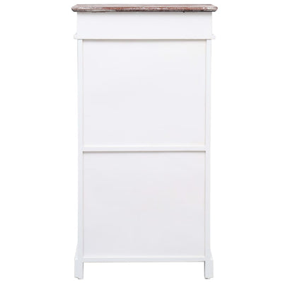 Ruskea kenkäkaappi Edw 50x28x98cm (keisaripuu)