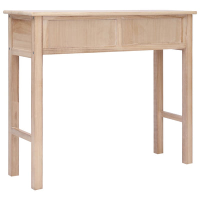 Sivupöytä luonnollinen 90x30x77 cm puu