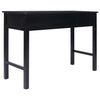 Kirjoituspöytä harmaa 110x45x76 cm puinen