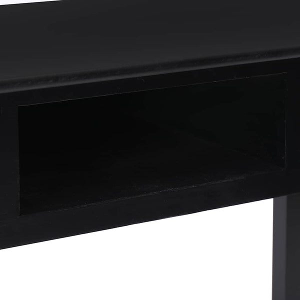 Kirjoituspöytä harmaa 110x45x76 cm puinen