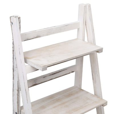 Kukkateline 4-kerroksinen 43x33x113 cm puu