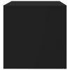 TV-taso musta 100x40x40 cm tekninen puu