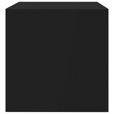 TV-taso musta 100x40x40 cm tekninen puu