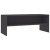 TV-taso harmaa 100x40x40 cm lastulevy