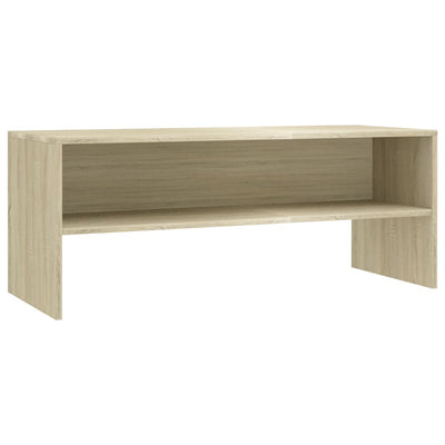 TV-taso Sonoma tammi 100x40x40 cm lastulevy